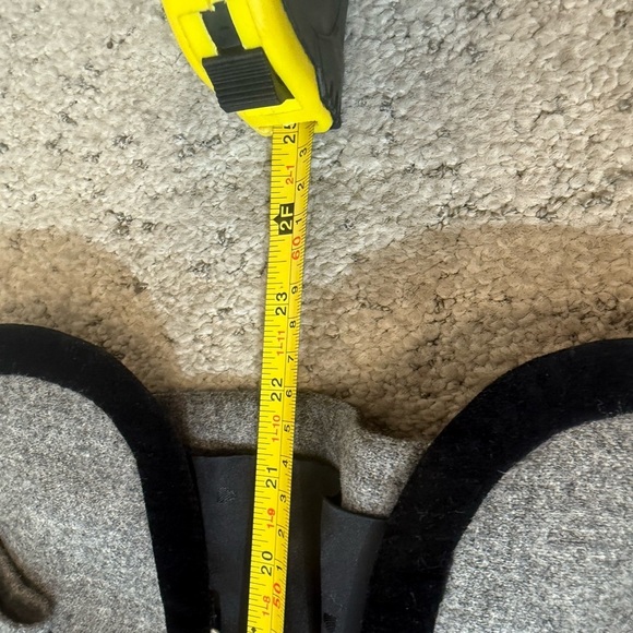 Juicy Couture L vintage military vibes Heather Gray Blazer with Black Trim EVC - Picture 12 of 13